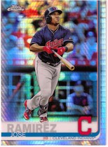 2019 Topps Chrome Prism Refractor #127 Jose Ramirez