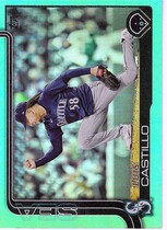 2025 Topps Aqua Rainbow Foilboard #73 Luis Castillo