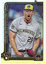 2025 Topps Rainbow Foilboard #28 Trevor Megill