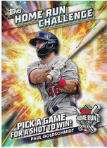 2024 Topps Home Run Challenge Code Card Unredeemed Series 2 #HRC-24 Paul Goldschmidt
