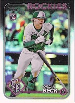 2024 Topps Update Rainbow Foil #US269 Jordan Beck