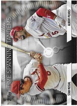 2023 Topps Update Time Spanning Tandems #TS-10 Albert Pujols|Stan Musial