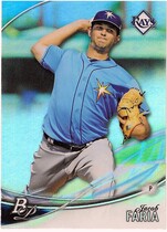 2016 Bowman Platinum Top Prospects #TP-JF Jacob Faria