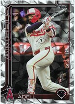 2025 Topps Silver Crackle Foilboard #211 Jo Adell