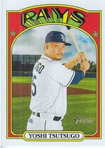 2021 Topps Heritage #415 Yoshi Tsutsugo