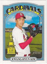 2021 Topps Heritage #443 Kwang-Hyun Kim