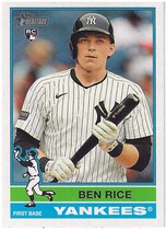 2025 Topps Heritage #406 Ben Rice