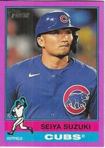 2025 Topps Heritage Light Purple Border #253 Seiya Suzuki