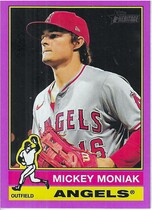 2025 Topps Heritage Light Purple Border #337 Mickey Moniak