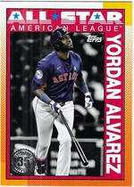2025 Topps 1990 Topps All-Star (Red) #90AS-37 Yordan Alvarez