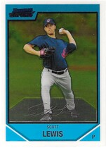 2007 Bowman Chrome Prospects #BC184 Scott Lewis