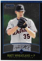 2001 Bowman Chrome #276 Matt Wheatland