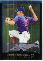 2001 Bowman Chrome #297 Jason Romano