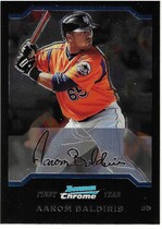 2004 Bowman Chrome #167 Aarom Baldiris