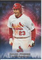 2016 Topps Walk-Off Wins #WOW-5 David Freese