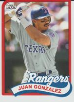 2014 Topps 1989 Topps Die Cut Minis Series 2 #TM-63 Juan Gonzalez