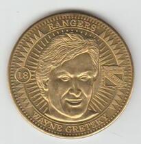 1997 Pinnacle Mint Coins Brass #18 Wayne Gretzky