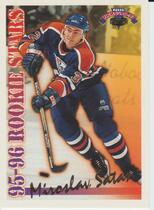 1996 Topps NHL Picks Rookies #RS12 Miroslav Satan