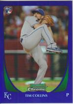 2011 Bowman Chrome Draft Purple Refractors #22 Tim Collins