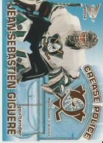 2003 Pacific Prism Crease Police #1 Jean-Sebastien Giguere