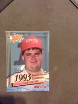 1993 Wheels Rookie Thunder #42 Roy Payne
