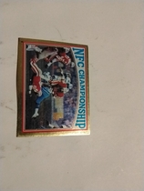 1982 Topps Stickers #6 1981 Nfc Champions