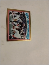 1982 Topps Stickers #7 1981 Afc Champions