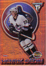2000 Pacific Titanium Draft Day Edition #149 Henrik Sedin