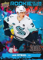 2025 Upper Deck Rookie Commemorative Class #RC-8 Jani Nyman