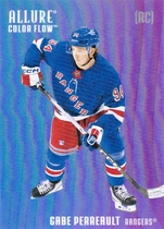 2025 Upper Deck Allure Color Flow Blue-Purple #CF-16 Gabe Perreault