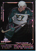 2000 Upper Deck MVP Top Draws #TD1 Teemu Selanne