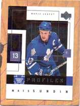 2000 Upper Deck Profiles #P9 Mats Sundin