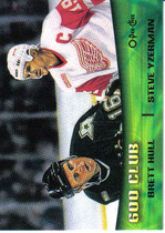 2000 O-Pee-Chee OPC Combos #TC9 Hull|Yzerman