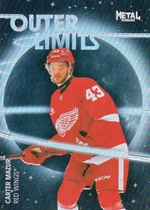 2025 SkyBox Metal Universe Outer Limits #OL-57 Carter Mazur
