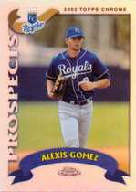 2002 Topps Chrome Traded Refractors #T234 Alexis Gomez