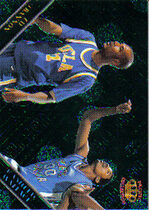 1995 Pacific Prisms Blue #39 Ed O'Bannon|Rasheed Wallace