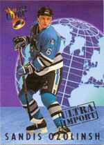 1992 Ultra Imports #19 Sandis Ozolinsh