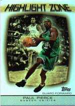 2003 Topps Highlight Zone #HZ-1 Paul Pierce