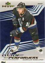 2003 Upper Deck MVP Clutch Performers #CP2 Markus Naslund