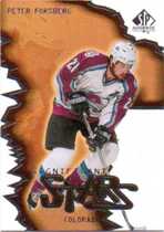 2000 SP Authentic Significant Stars #ST1 Peter Forsberg