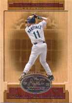 2001 SP Game Bat Milestone Art of Hitting #AH-10 Edgar Martinez