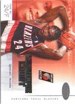 2002 NBA Hoops Hot Prospects Supreme Court #10 Qyntel Woods