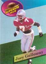 1995 Superior Pix Instant Impact #4 Joey Galloway