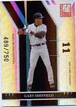 2004 Donruss Elite Turn of the Century #44 Gary Sheffield