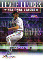 2003 Playoff Prestige League Leaders #12 John Smoltz