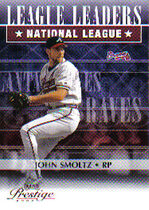 2003 Playoff Prestige League Leaders #LL-12 John Smoltz