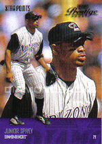 2003 Playoff Prestige Xtra Points Purple #93 Junior Spivey