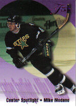 1994 Flair Center Spotlight #9 Mike Modano
