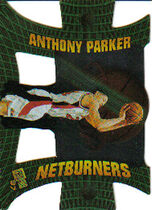 1997 Press Pass Net Burners #NB22 Anthony Parker