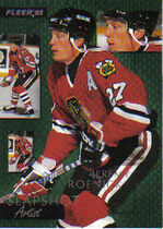 1994 Fleer Slapshot Artists #8 Jeremy Roenick